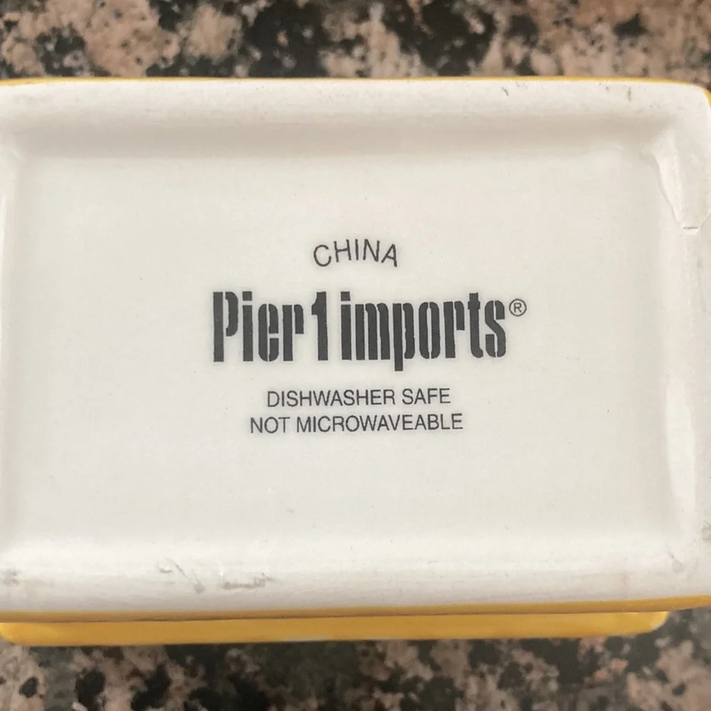 Pier 1 Multicolor Burger Condiment Spinner Set!!